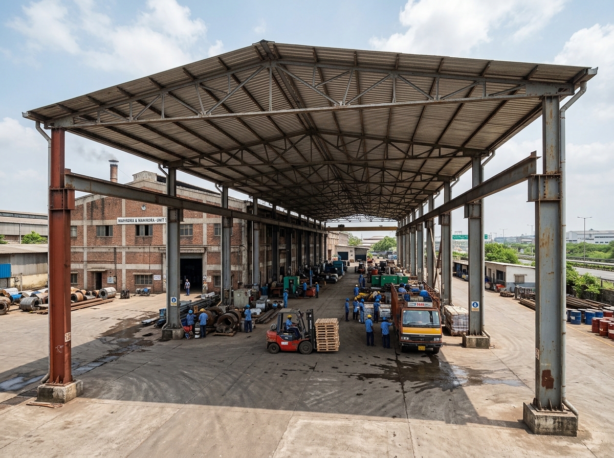Industrial weather shade fabrication